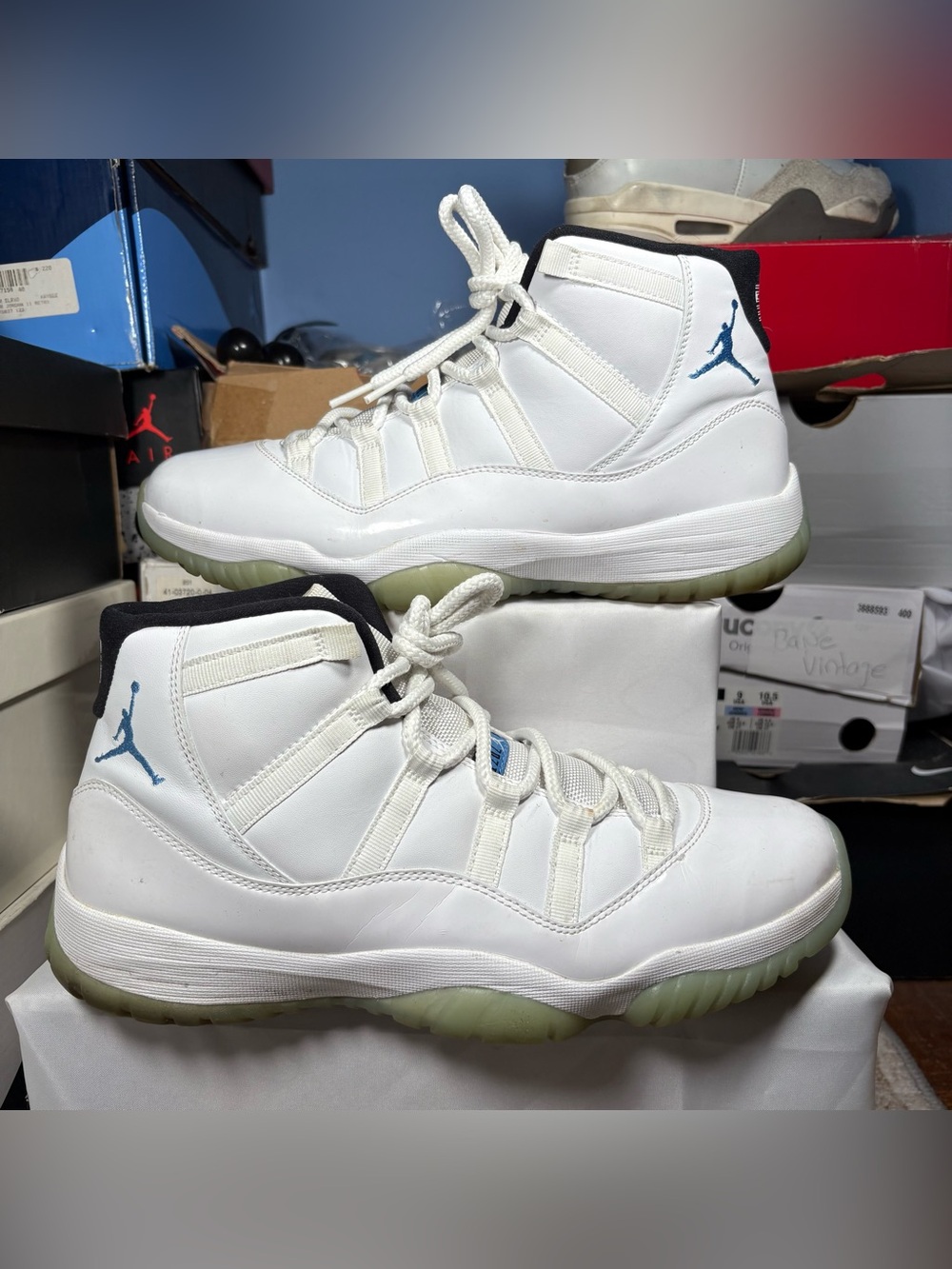 Size 10.5 - Jordan 11 Legend Blue 2014